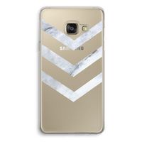 Marmeren pijlen: Samsung A3 (2017) Transparant Hoesje