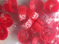 MB rood wit bedrukking SALE 25 stuks