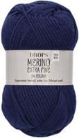 Drops Merino Extra Fine Uni Colour 27 Marineblauw