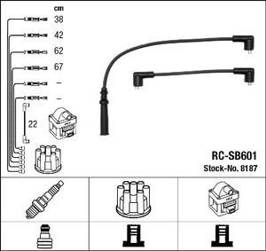 Bougiekabelset RCSB601