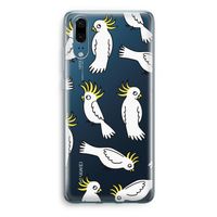 Papegaai: Huawei P20 Transparant Hoesje