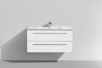 Badmeubel aktieset DL 100 mat wit zonder spiegel