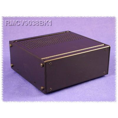 Hammond Electronics RMCV9038BK1 Universele behuizing 216 x 203 x 65 Aluminium Zwart 1 stuk(s)