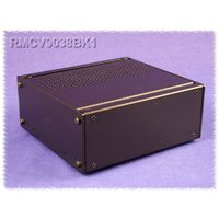 Hammond Electronics RMCV9038BK1 Universele behuizing 216 x 203 x 65 Aluminium Zwart 1 stuk(s) - thumbnail