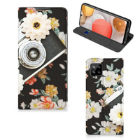 Samsung Galaxy A42 Stand Case Vintage Camera