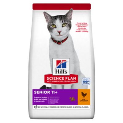 Hill&apos;s Senior 11+ met kip kattenvoer 3 kg
