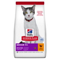 Hill's Senior 11+ met kip kattenvoer 3 kg