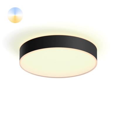 Philips PlafondlampHue Enrave M - White Ambiance Ø 38,1cm zwart - 915005996701