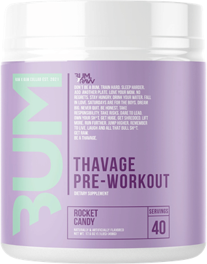 RAW CBUM Thavage Pre-workout Rocket Candy (20 servings)