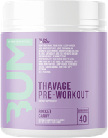 RAW CBUM Thavage Pre-workout Rocket Candy (20 servings) RAW CBUM Thavage Pre-workout Rocket Candy (20 servings)