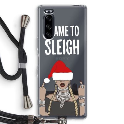 Came To Sleigh: Sony Xperia 5 Transparant Hoesje met koord