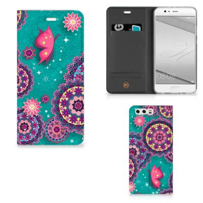 Huawei P10 Plus | Bookcase | Cirkels en Vlinders