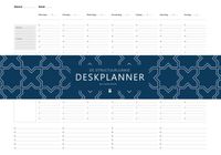 De Structuurjunkie deskplanner - thumbnail