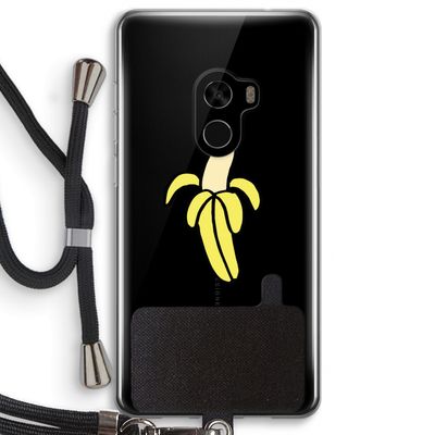 Banana: Xiaomi Mi Mix 2 Transparant Hoesje met koord