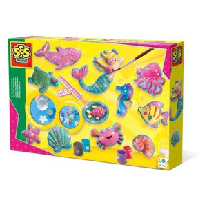 SES Creative gieten en schilderen oceaanfiguren