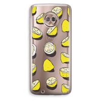 When Life Gives You Lemons...: Motorola Moto G6 Transparant Hoesje