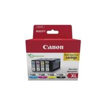 Multipack-inktcartridges - CANON - PGI-1500XL Zwart/Cyaan/Magenta/Geel - Hoog rendement