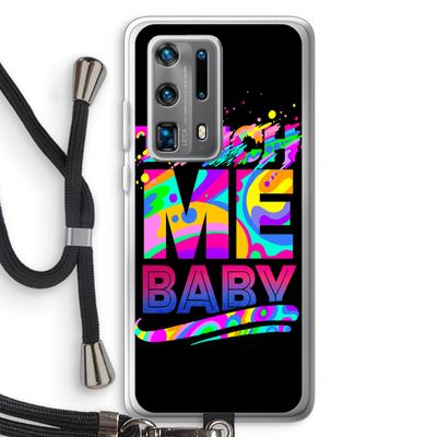 Touch Me: Huawei P40 Pro Plus Transparant Hoesje met koord