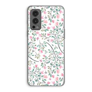 Sierlijke bloemen: OnePlus Nord 2 5G Transparant Hoesje