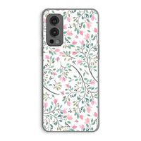 Sierlijke bloemen: OnePlus Nord 2 5G Transparant Hoesje Sierlijke bloemen: OnePlus Nord 2 5G Transparant Hoesje