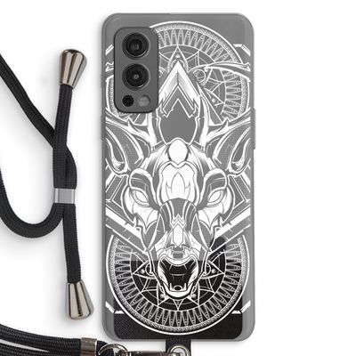 Oh Deer: OnePlus Nord 2 5G Transparant Hoesje met koord