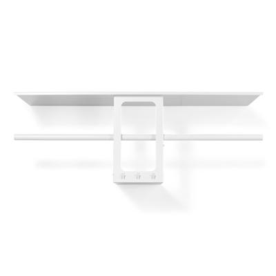 Spinder Design Luno Small 100 wandkapstok - wit Spinder Design Luno Small 100 wandkapstok - wit