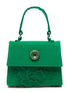 Mi Mi Sol sac à main à empiècements en dentelle - Vert