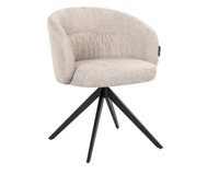 Stoel Olivia Natural - draaipoot