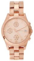 Horlogeband Marc by Marc Jacobs MBM3074 Staal Rosé
