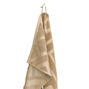 Handdoek katoen – handdoek Belmond – handdoek beige 50×70