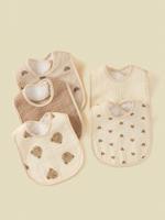 5-Pack Cotton Terry Burp Cloths For Baby Boys, Dinosaur Print, Soft And Absorbent Multicolor_7 / one-size