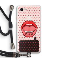 Yolo Denise: Pixel 3 XL Transparant Hoesje met koord