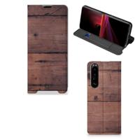 Sony Xperia 1 III Book | Wallet Case | Old Wood