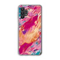 Pastel Echoes: Samsung Galaxy A32 5G Transparant Hoesje