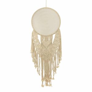 Macramé Dromenvanger Rond Beige  (125 x 41 x 4 cm)