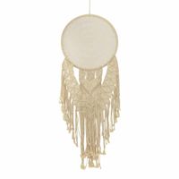 Macramé Dromenvanger Rond Beige  (125 x 41 x 4 cm)