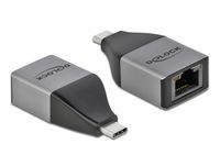 Delock 64118 USB Type-C-adapter naar Gigabit LAN 10/100/1000 Mbps - compact ontwerp