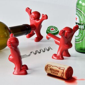 Fles Opener, Stopper en Kurkentrekker - Happy Man Set