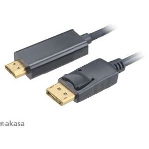 Akasa 4K DisplayPort to HDMI active adapter cable