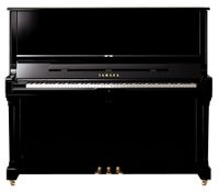 Yamaha SU7 PE messing piano (zwart hoogglans)