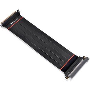 Thermaltake PCIe Riser-kabel PCIe 4.0 PCIe x16 stekker, PCIe x16 bus 0.30 m Zwart AC-058-CO1OTN-C1