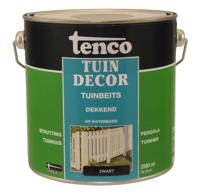 Tuindecor dekkend zwart 2,5l verf/beits - Tenco