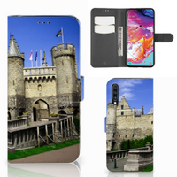 Samsung Galaxy A70 Flip Cover Kasteel - thumbnail