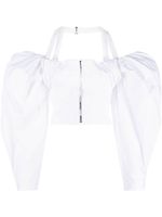 Jacquemus blouse Le Haut Taffetas - Blanc