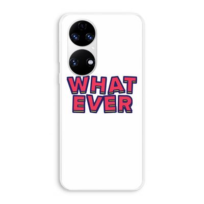 Whatever: Huawei P50 Transparant Hoesje