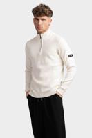 Quotrell Couture D'Azur Knitted Halfzip Sweater Heren Wit - Maat XS - Kleur: Wit | Soccerfanshop - thumbnail