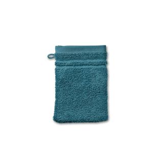 Kela - Washandje, 15 x 21 cm, Teal Blauw - Kela Leonora