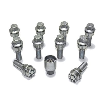 H&R Wielboutenset bolkonisch R14 M14x1.50 - Lengte 30mm - 10 stuks (bv. Audi Q3, Q5) - incl. wielslo HR1453007ASET