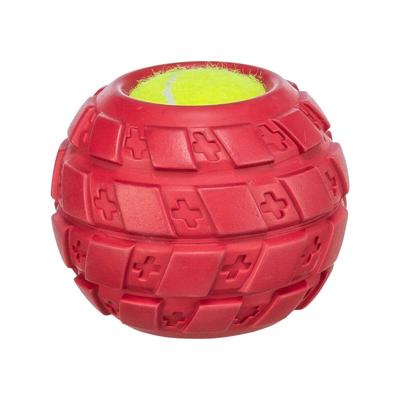Huisdierenbal Trixie Geel Rood Natuurlijk rubber Ø 7,5 cm