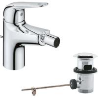 Eéngreepsbidetmengkraan - GROHE Swift - 24332001 - Chroom - Met kogelgewricht - Waterbesparend